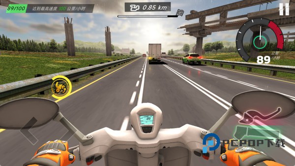 摩托车极速冲刺游戏下载图片1