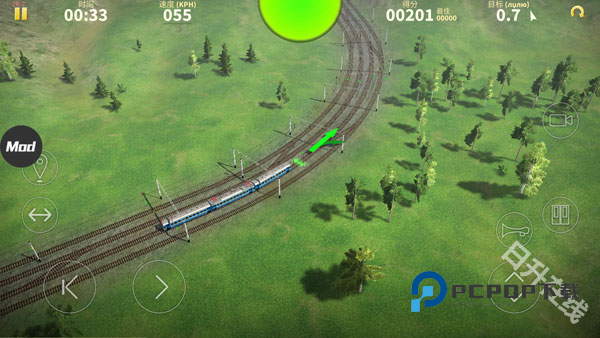 电动火车模拟器