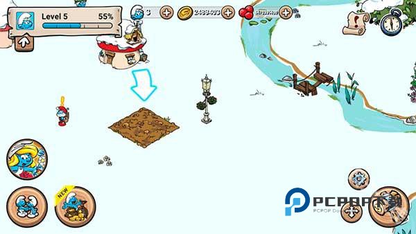 蓝精灵村庄中文版