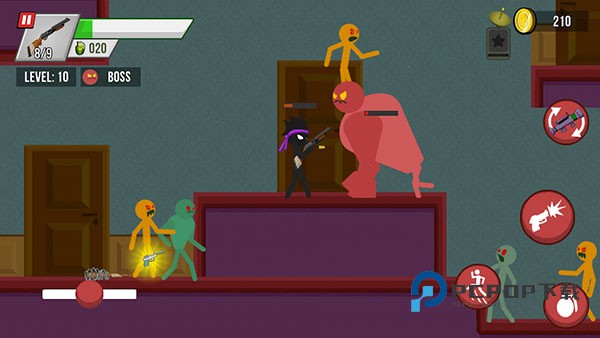 火柴人僵尸射手官方版 v1.6.0安卓版