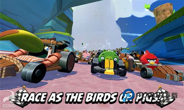 愤怒的小鸟卡丁车正版手游下载