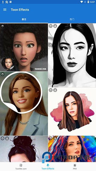 ToonMe迪士尼滤镜