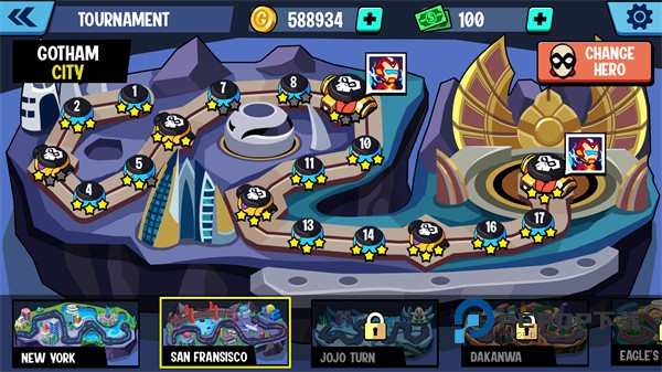 火柴人全明星乱斗最新版(Stickman Heroes) v0.4.9安卓版