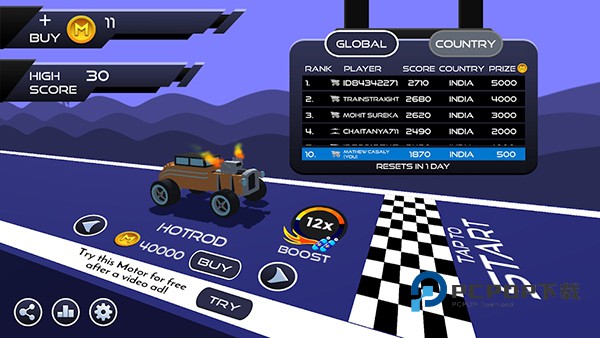 汽车跑酷手机版 v1.4安卓版