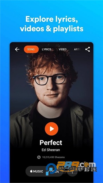 shazam音乐识别器下载2026最新免费版v16.28.0专业版