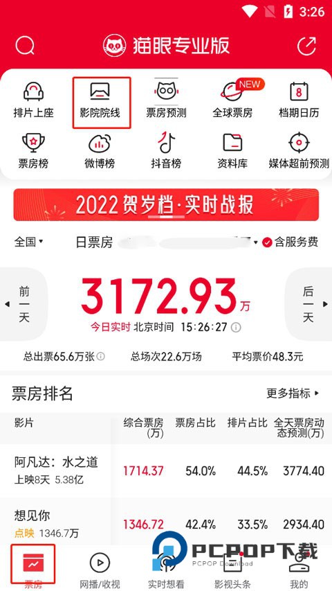 猫眼票房专业版
