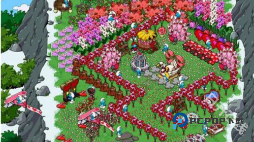 蓝精灵村庄中文版