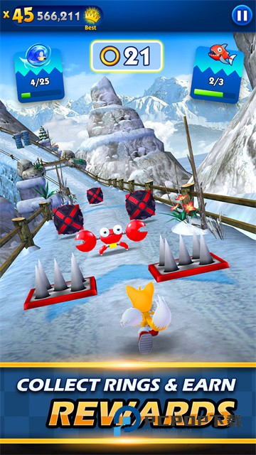 索尼克冲刺手游下载