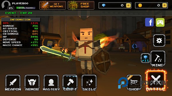 像素刀片M中文官方正版(PIXEL BLADE M) v9.6.9安卓版