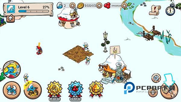 蓝精灵村庄中文版