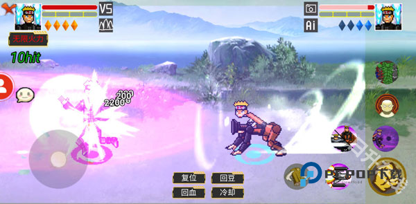 像素火影机械鸣人版