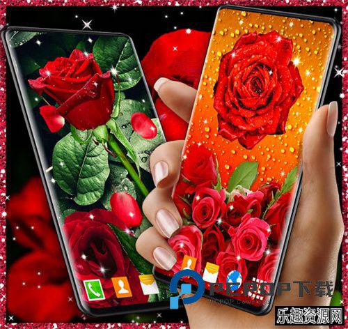 3D红玫瑰实时高清壁纸app下载-3D红玫瑰实时高清壁纸(3D Red Rose Live Wallpaper)免费版下载v6.10.20