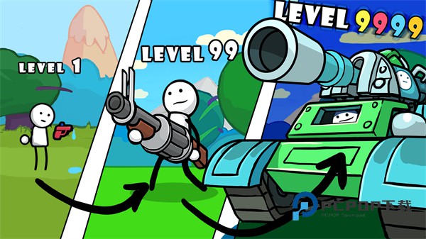 单匹马游戏(One Gun Stickman) v121安卓版