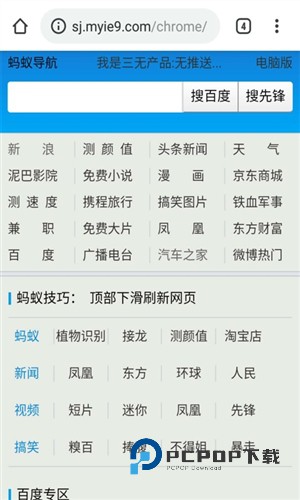 蚂蚁浏览器影音先锋版