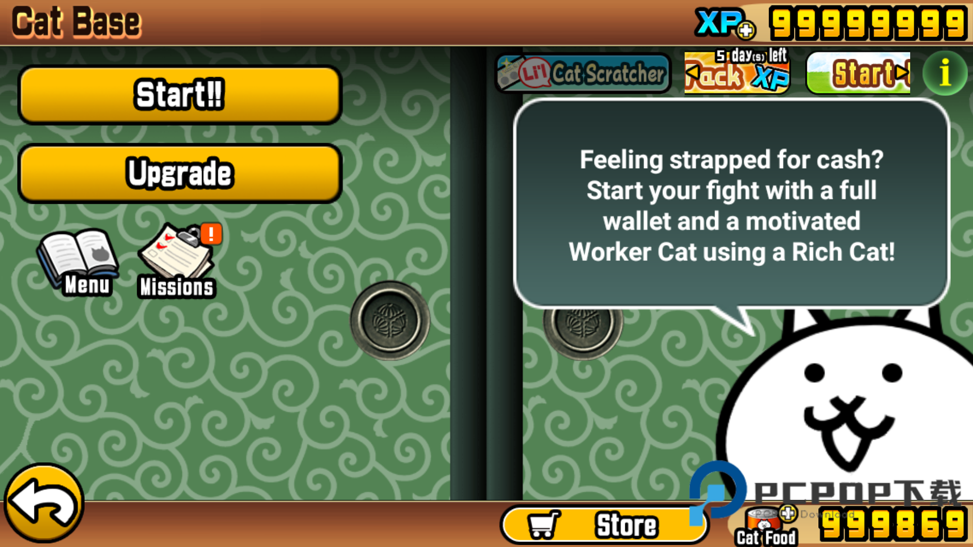 猫咪大战争无限罐头版可扭蛋最新版