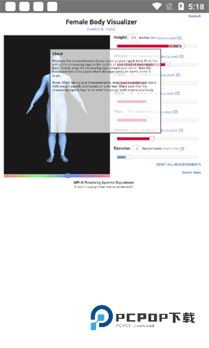 Body Visualizer