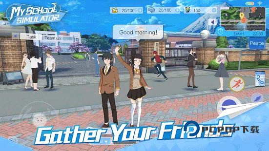 青春校园模拟器汉化版手游下载