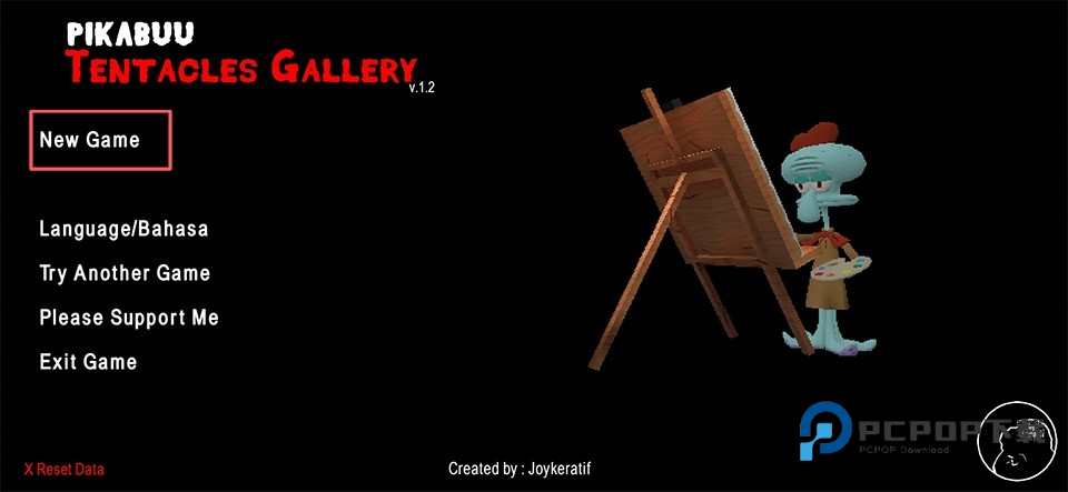 章鱼哥的画廊游戏玩法1