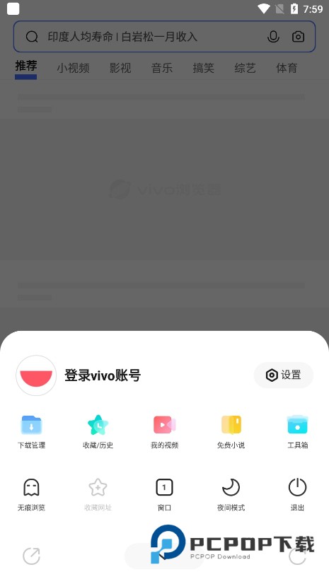 VIVO浏览器新版本