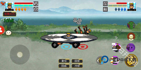 像素火影机械鸣人版