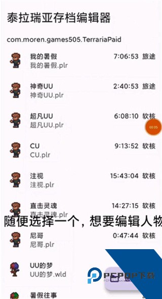 泰拉瑞亚存档编辑器