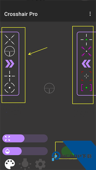十字准星瞄准器