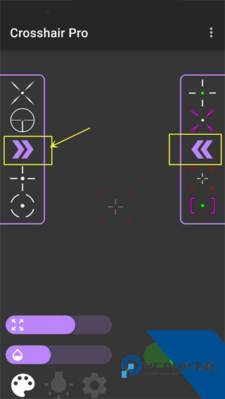 十字准星瞄准器