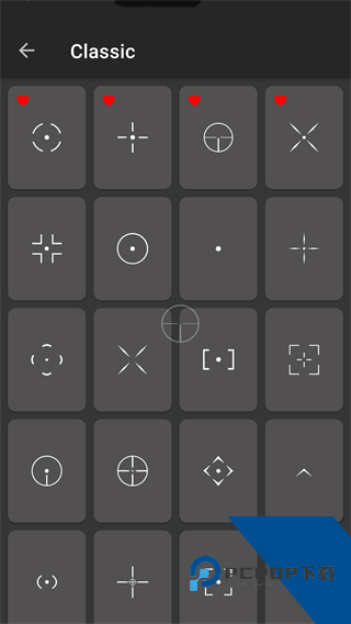 十字准星瞄准器
