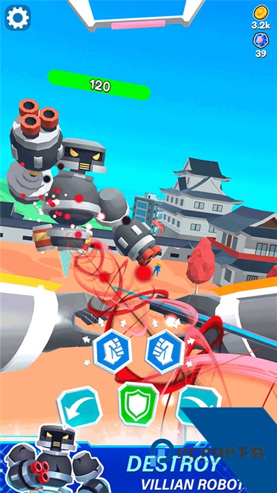 机器人格斗游戏