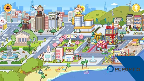 米加小镇雪山树屋