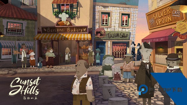 落日山丘中文版