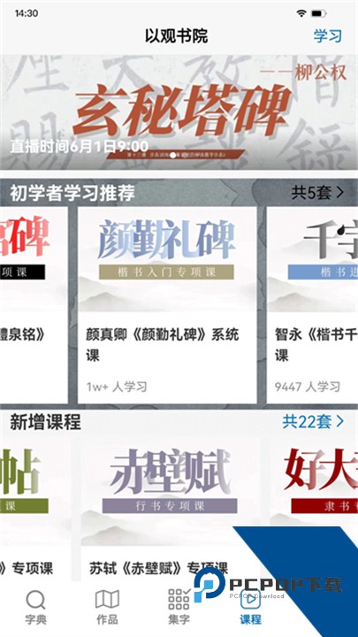 以观书法字典免费版