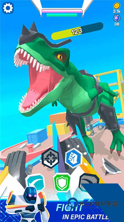 机器人格斗游戏