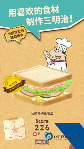 可爱的三明治店