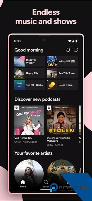 Spotify手机版app最新版v9.1.6.1139