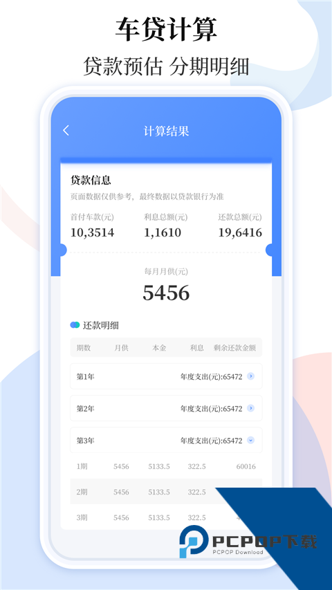 购车贷款在线计算器安卓版 v3.0.4手机版v3.0.4 安卓版