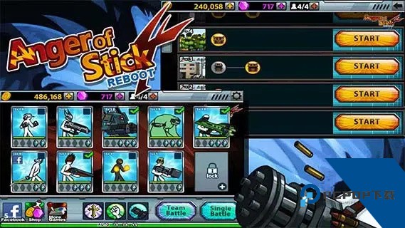 愤怒的火柴人4无限钻石版 中文版v1.0.0