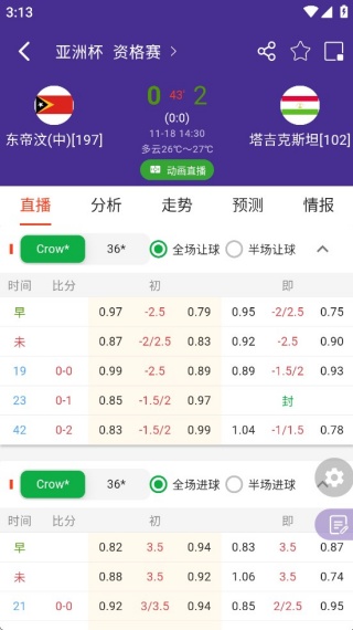 捷报比分手机版
