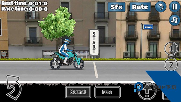 Wheelie Challenge翘头游戏