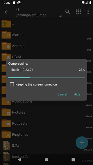 Zarchiver Pro安卓蓝色版下载v1.0.7