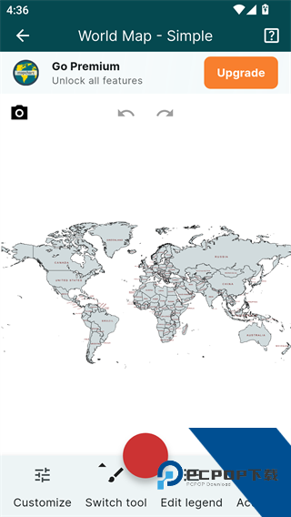 MapChart地图填色