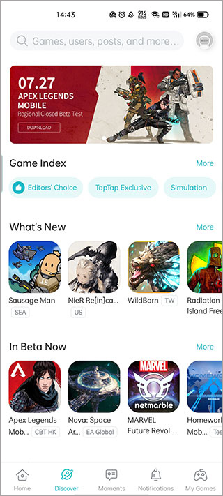 TapTap海外版