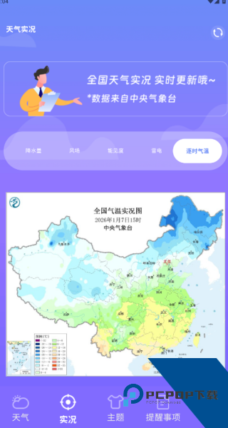 晴天娃娃天气预报手机版