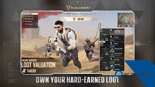 超凡先锋海外版Badlanders手游安卓中文版v1.7