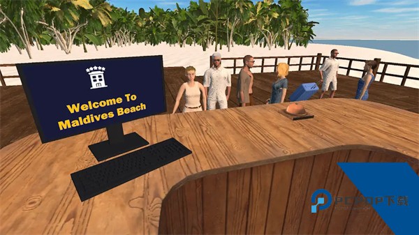 海滩酒店模拟器中文版 最新版v17.0.0