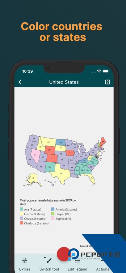MapChart地图填色中文版下载v5.19.1