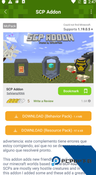 Addons模组大全软件最新版v1.21.0