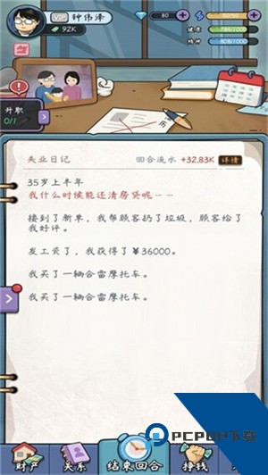 中年失业模拟器无限金币版 手机版v2.3.4