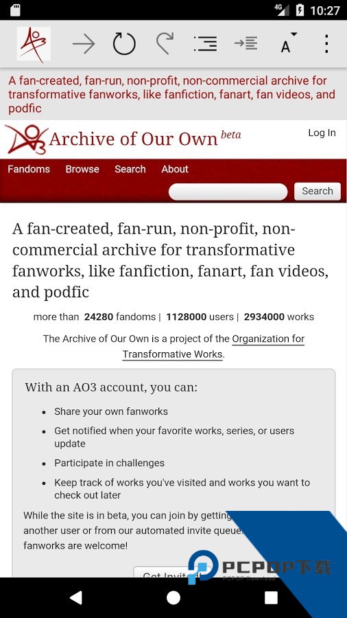 AO3阅读器下载安卓中文版v1.11