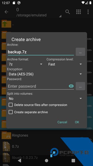 老外管理器Zarchiver蓝色最新版v1.0.10